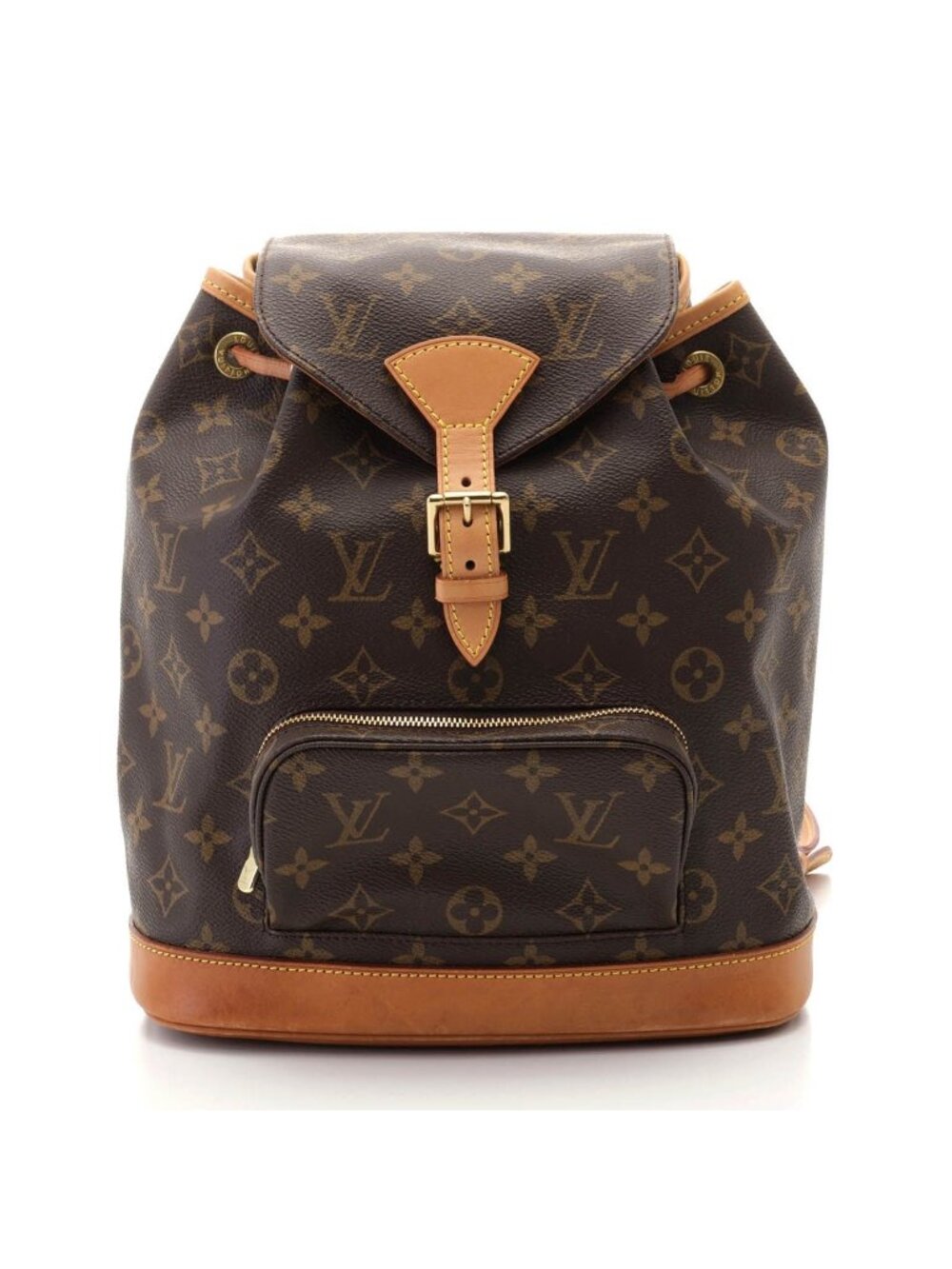 Louis Vuitton Montsouris MM Monogram Backpack Canvas Brown Boys'
